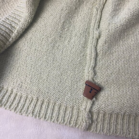Vintage Marisa Canvas Button Sweater Vest - Picture 5 of 6
